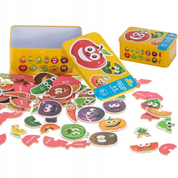 

Puzzle W Puszce Warzywa Owoce 25 Puzzli