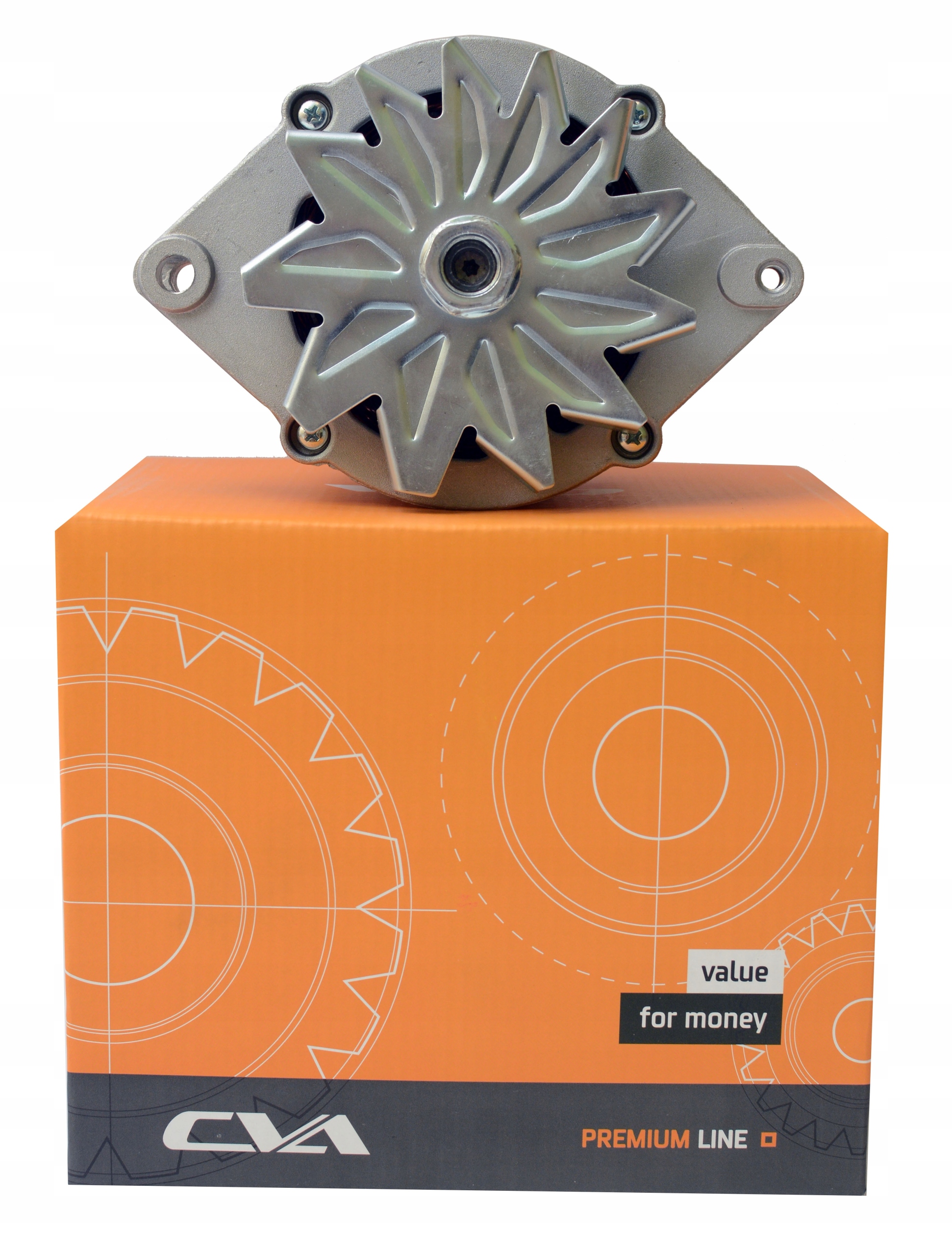 ALTERNATOR 12V CVA Z WYKRESEM KOPARKO LADOW CAT