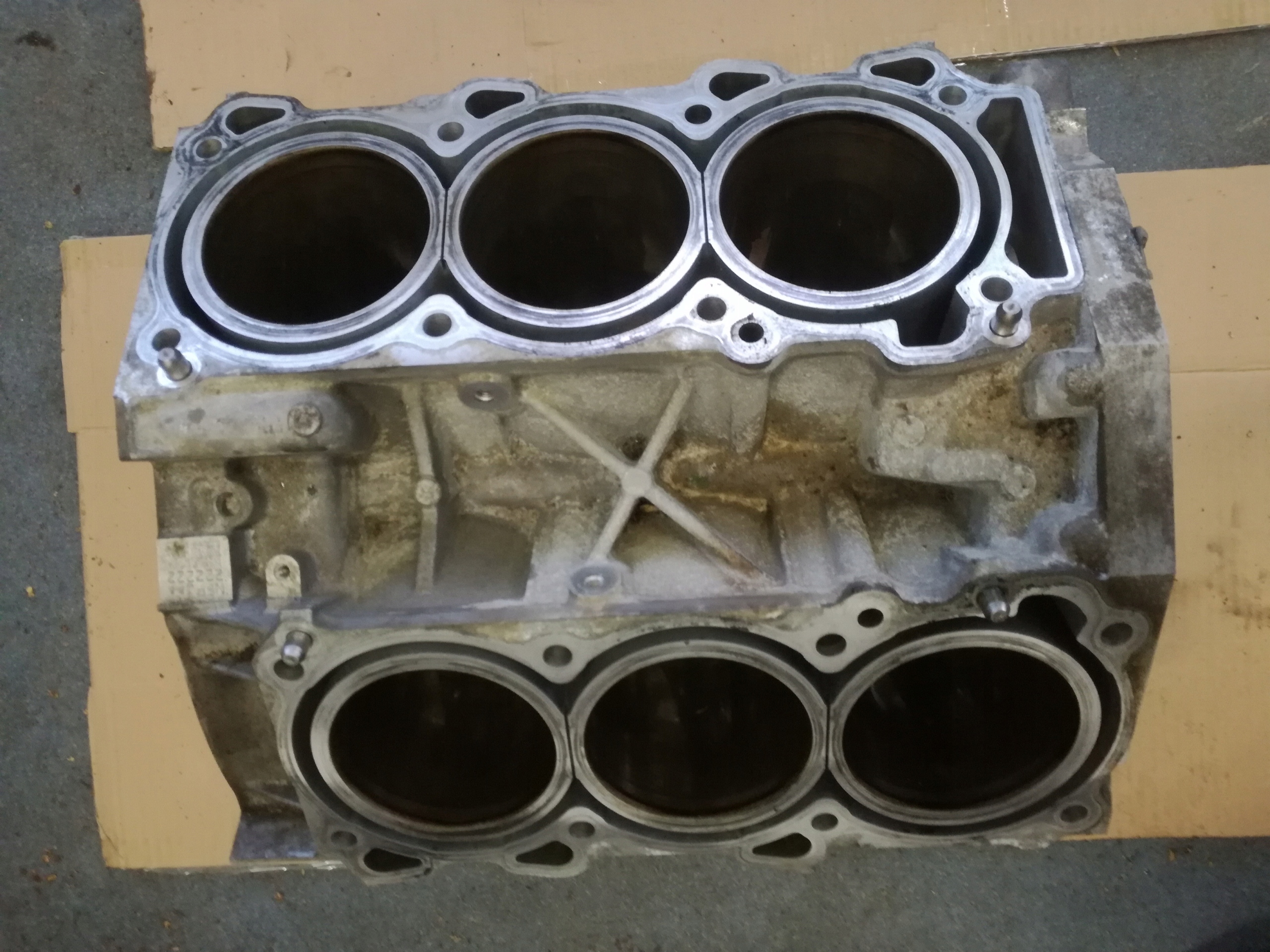 BLOK SILNIKA 3.5 H HYBRID INFINITI Q70 Q50 M35H