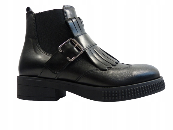 Dámské kotníkové boty kožené, zateplené dámské boty, velikost 38