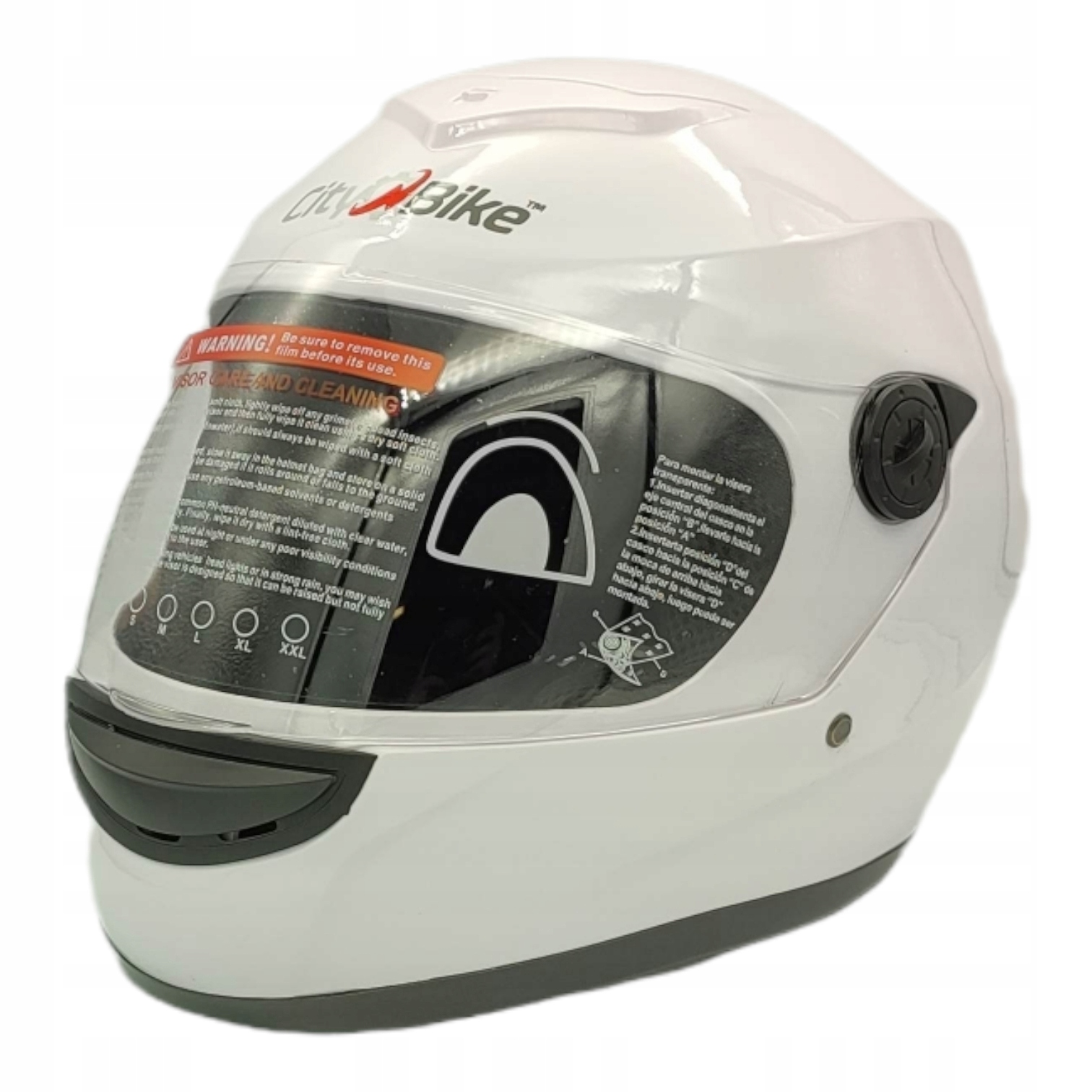 

Kask Na Skuter Motocykl Integralny Pełny M