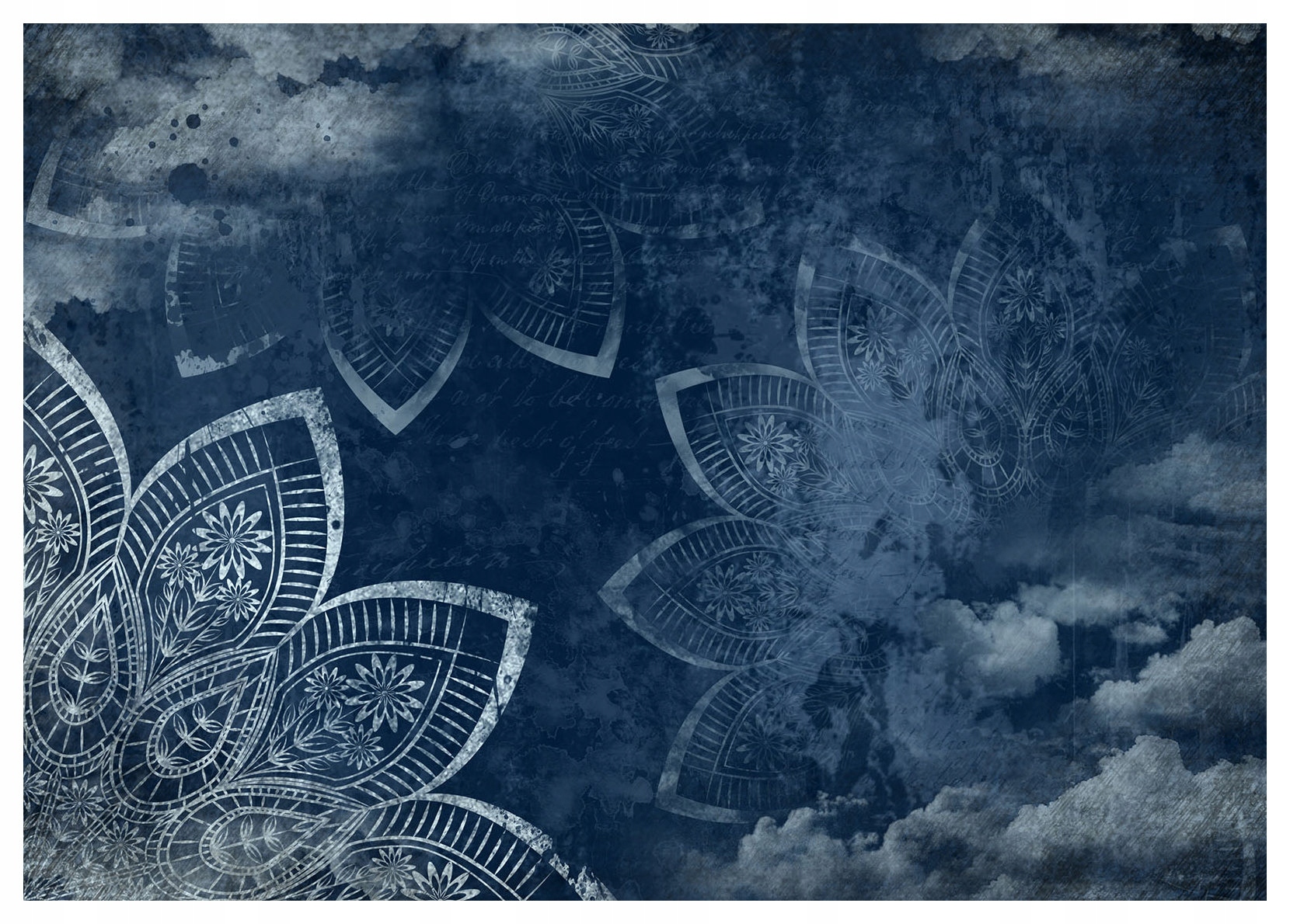 Vliesová fototapeta Mandaly nočné relax a meditácia boho 368x254 lepidlo