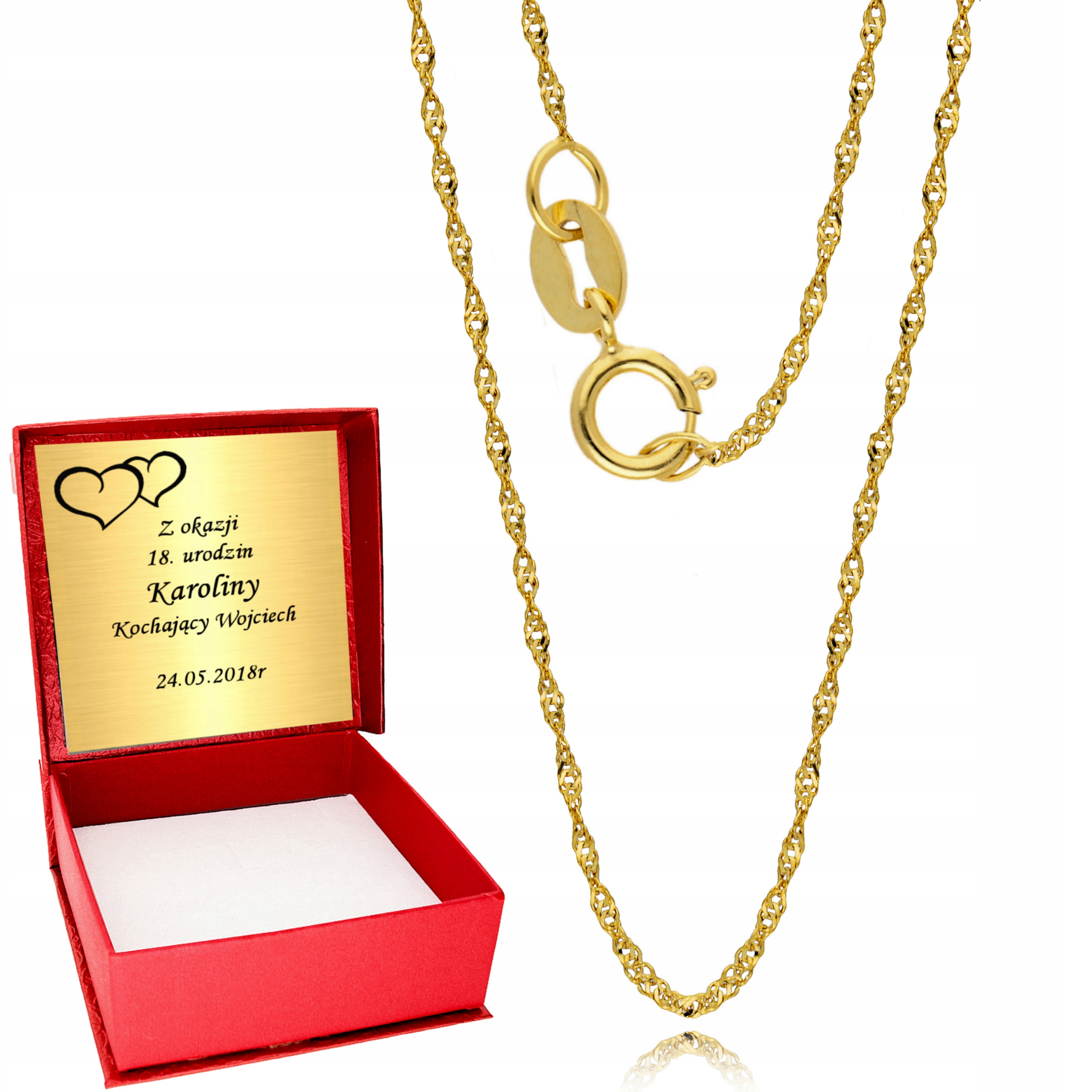 

Złoty Łańcuszek 585 Singapur