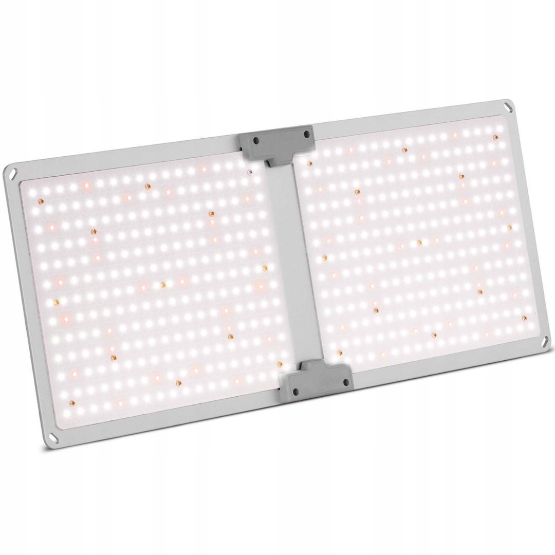 Lampa do uprawy wzrostu roślin pełne spektrum 60 x 24 cm 468 Led 220 W sreb