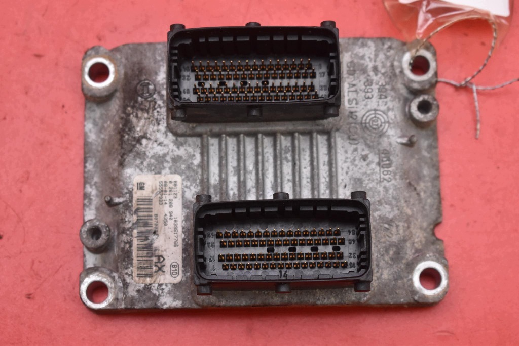control unit computer of the engine 55557933 OPEL CORSA D 1.2 16V 80 KM 06-11