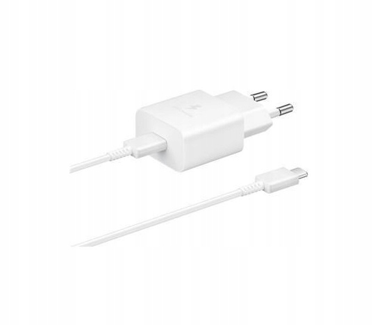 Samsung Ładowarka sieciowa EP-T1510XWE PowerDeliv Usb-c 15W biała z kablem