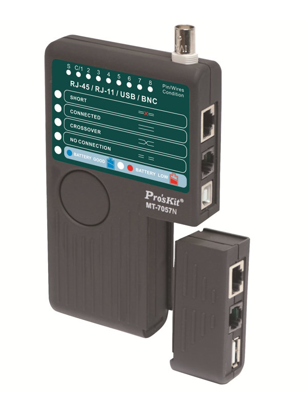 Tester okablowania RJ45 8p8C Usb Bnc terminator