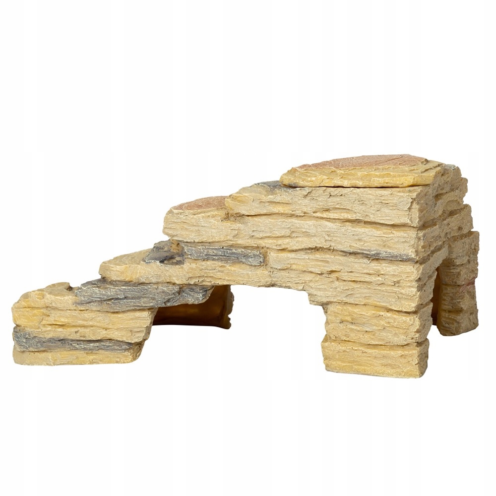 Levně Pouštní Sada Terária Skála 6V1 Úkryt Miska Ostrov Teplý Gekon