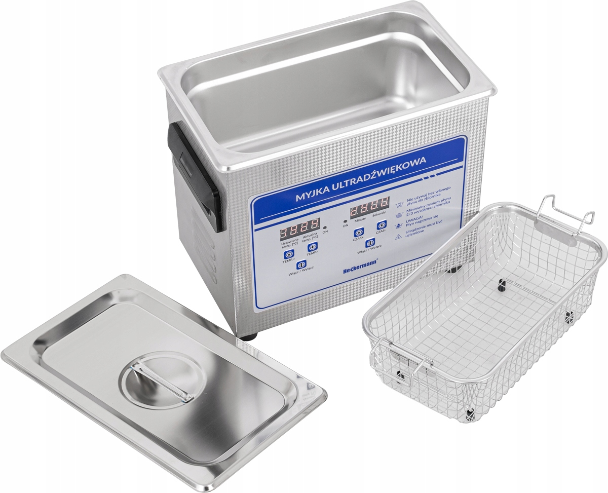 MYJKA WANNA ULTRADŹWIĘKOWA Z KOSZEM DO MYCIA CZĘŚCI 3,2L Model 3,2L
