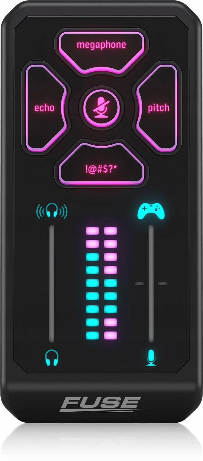 Tc Helicon Fuse mixážní pult podcastů, mikrofonní procesor pro počítačové konzole