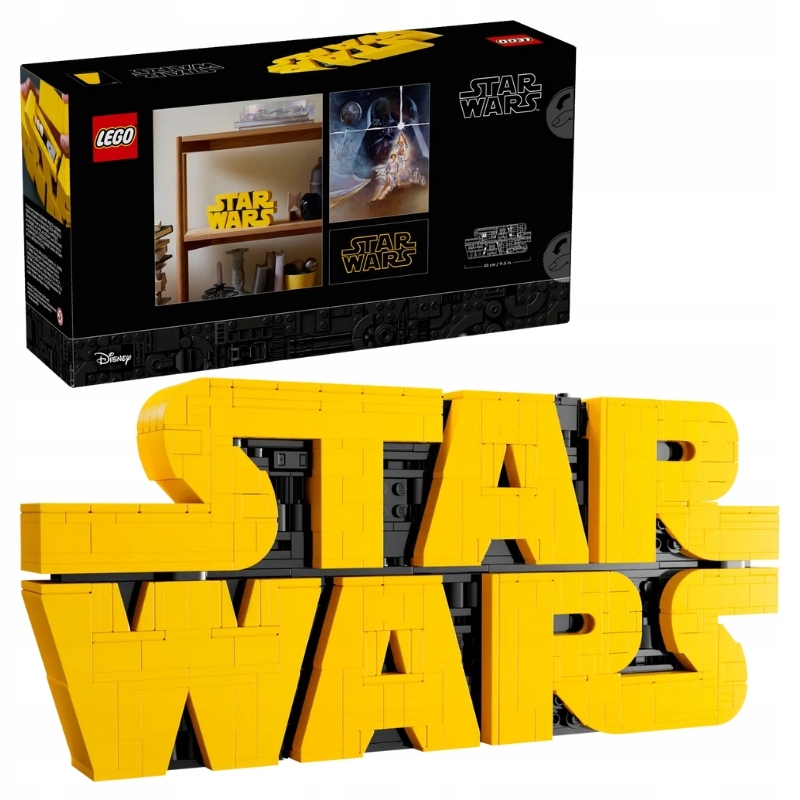 Lego Star Wars Logo Star Wars Sestavené Z Kostek Sada Hvězdných Válek