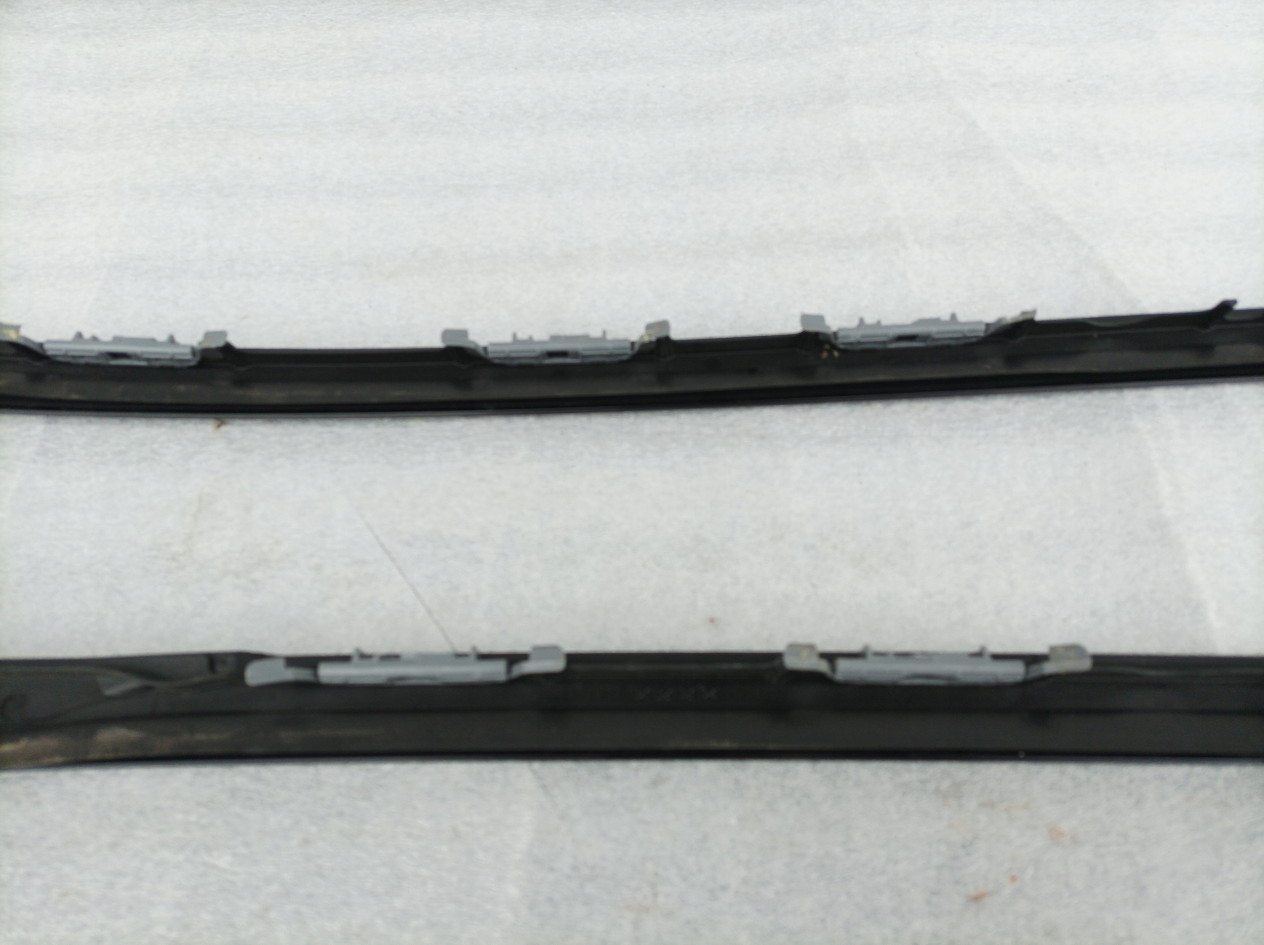 BMW X7 G07 moulding windows front left right 7434873 7434874