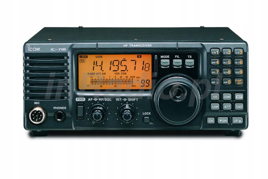 ICOM IC-718-базовая радиостанция KF 100W, SSB / CW / AM без FM