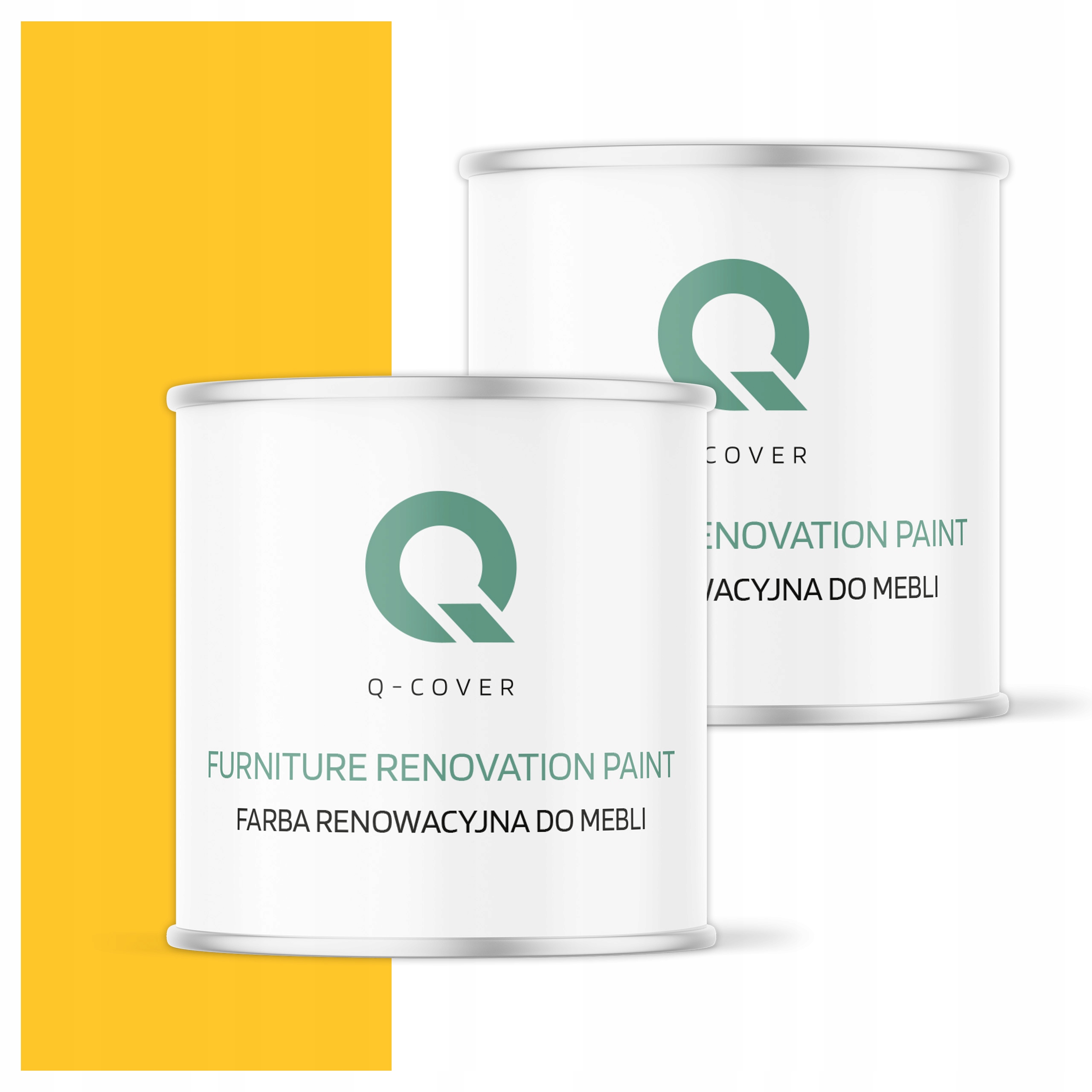 Farba na renováciu dreveného nábytku Ozdobná Žltá Varovná 1023 Lesk 2,5L