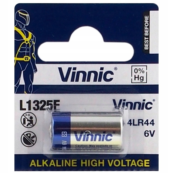 

Bateria alkaliczna Vinnic 4LR44 1 szt.