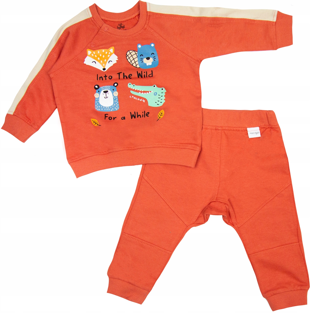 

Komplet Niemowlęcy spodenki dresowe bluza 74
