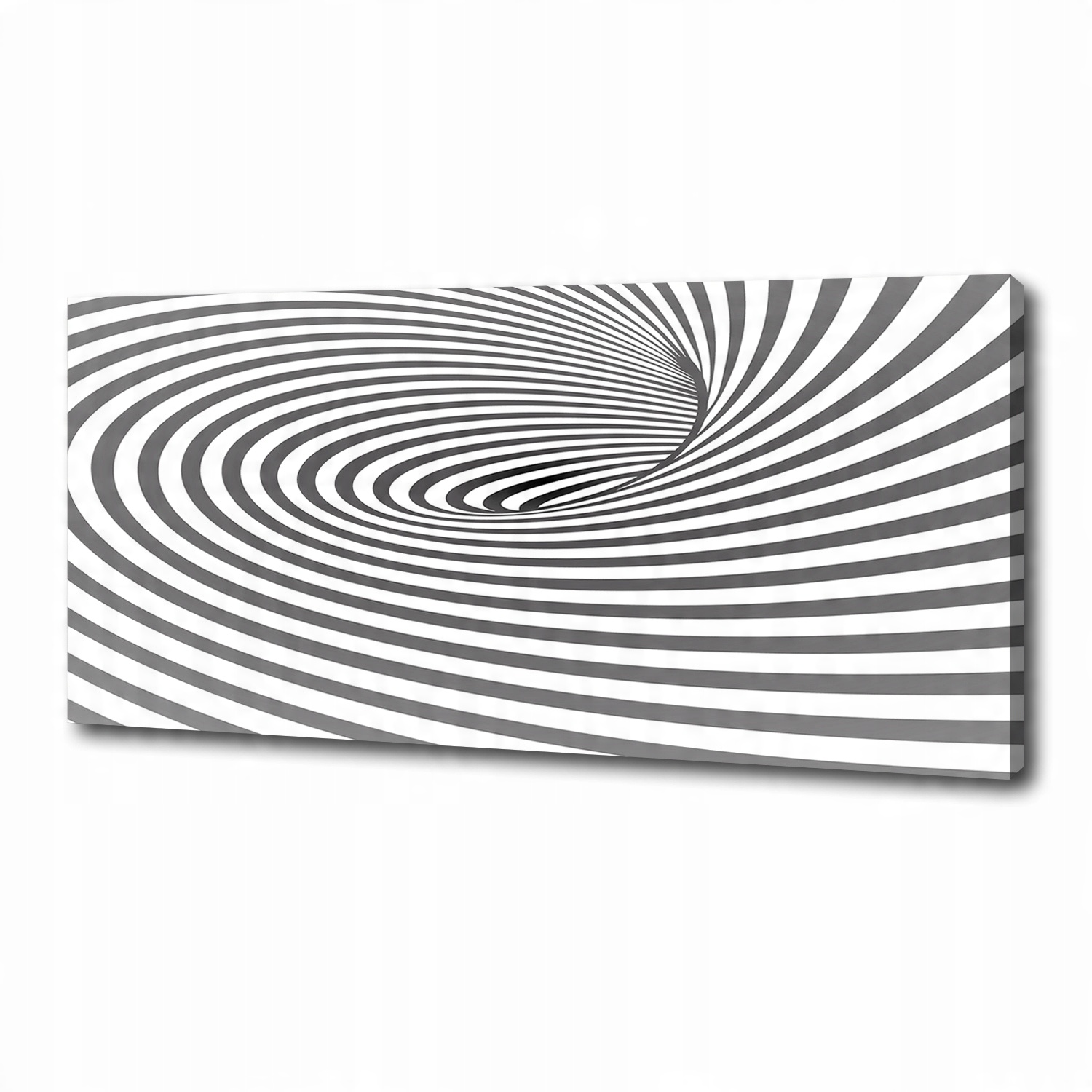 

Foto obraz na płótnie Spirala w paski 125x50 cm