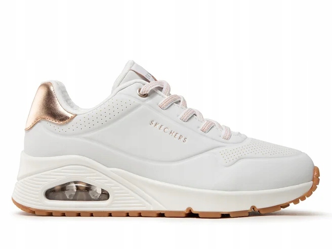 Boty Skechers Uno Shimmer 155196-WHT, systém nazouvacího tlumení r41