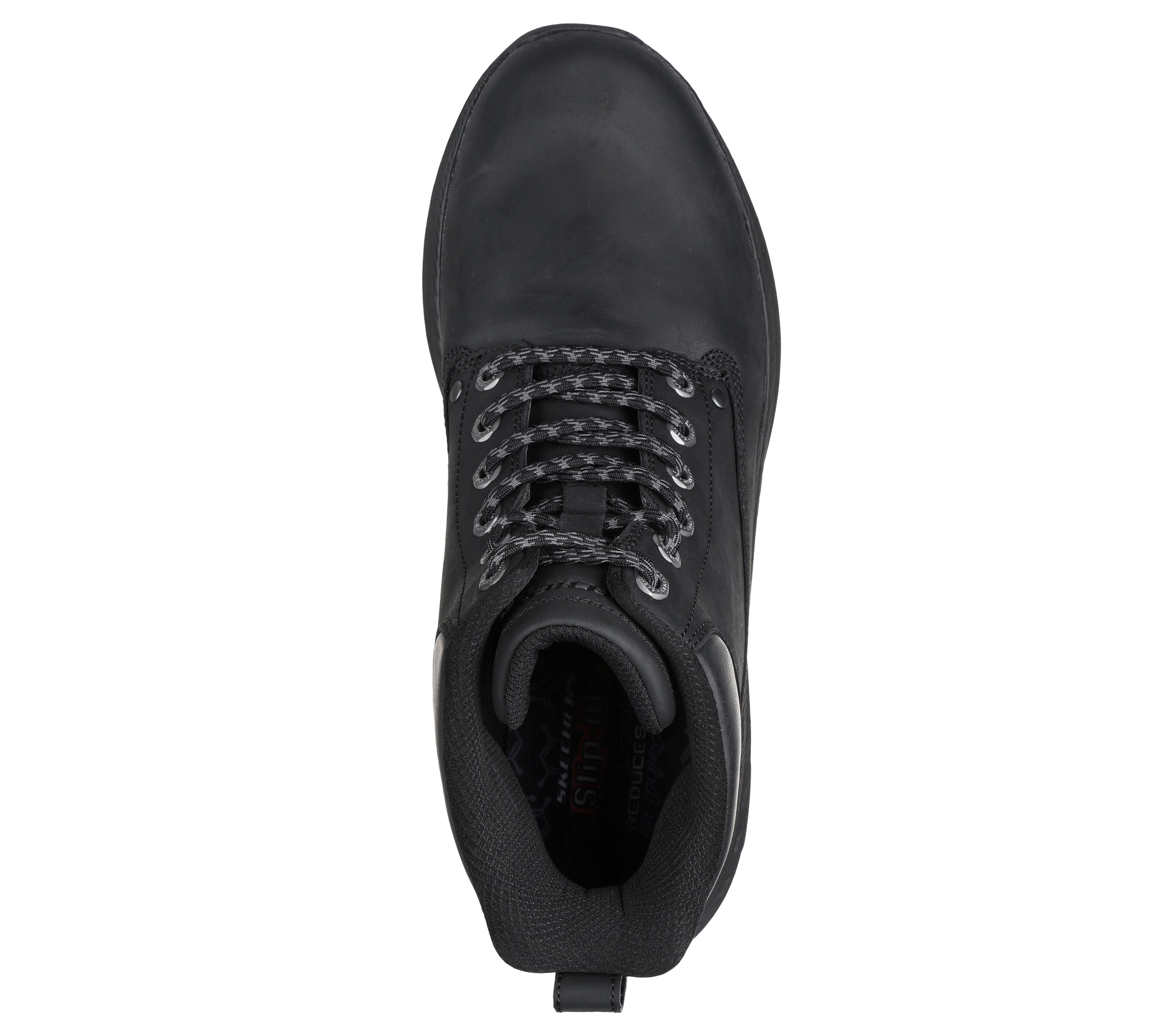 Pánské boty Skechers Pollard Waylon 205333-BBK Černé kožené 46