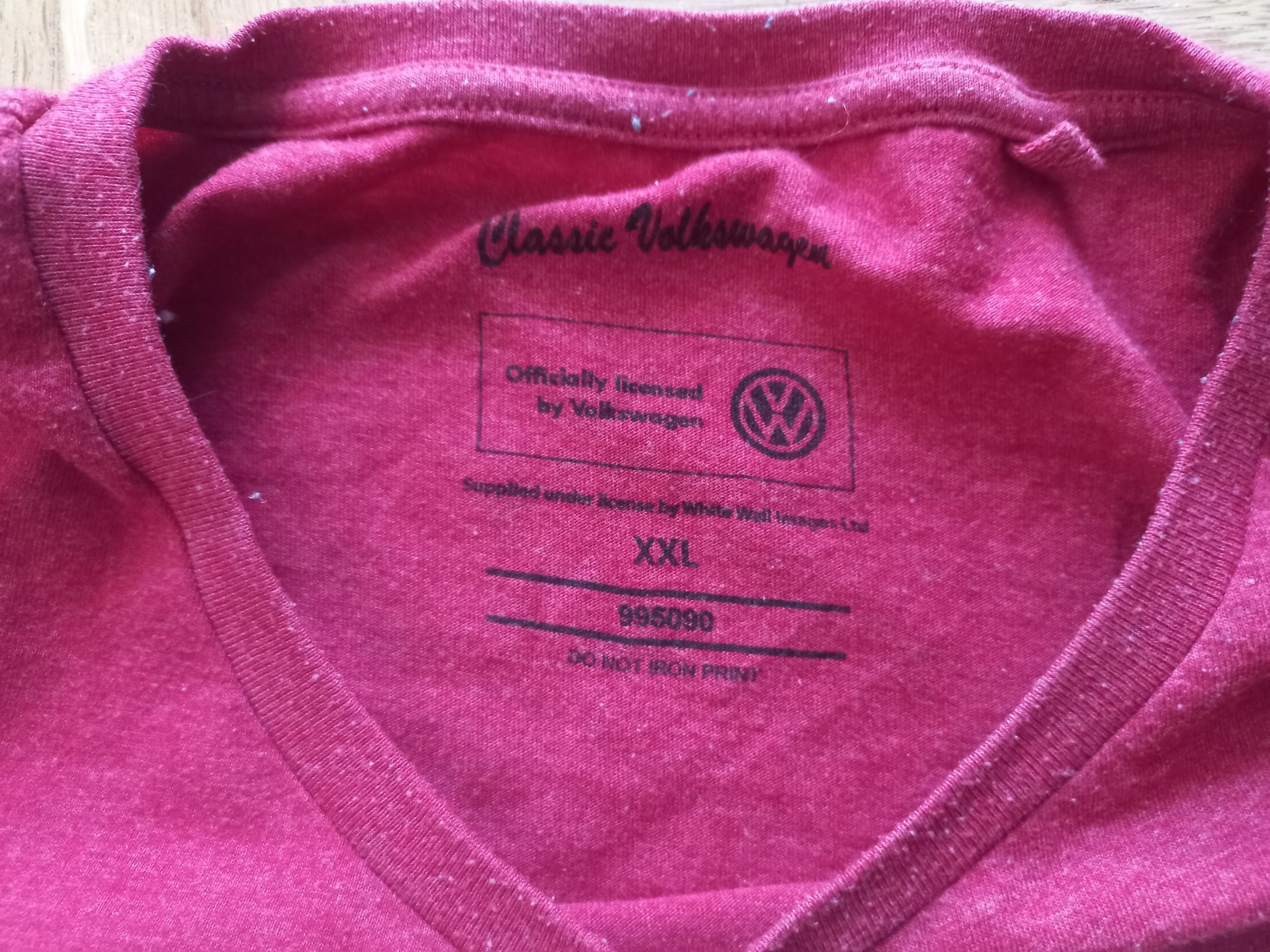 Volkswagen Classic Oficjalna koszulka XXL Model DSGRR