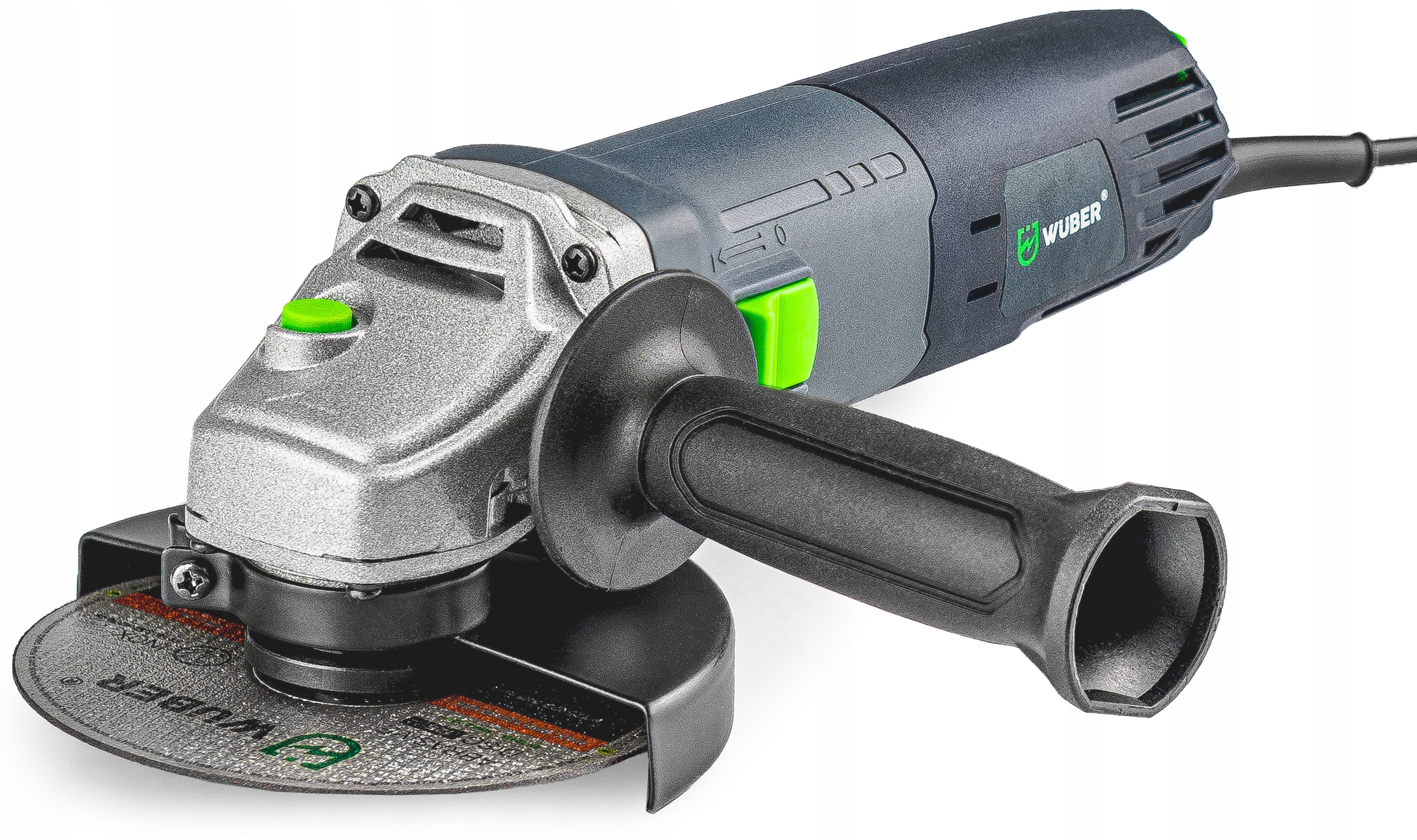 SZLIFIERKA KĄTOWA 125 Z REGULACJĄ OBROTÓW + TARCZE