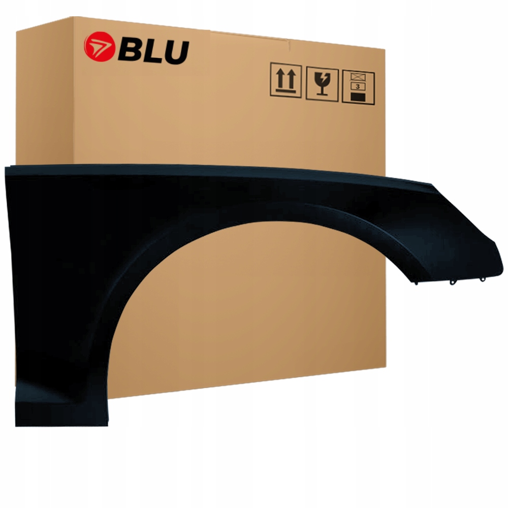 Blu Blatník Audi A4 B9 S4 LZ9W pravý černý 15-19 přední