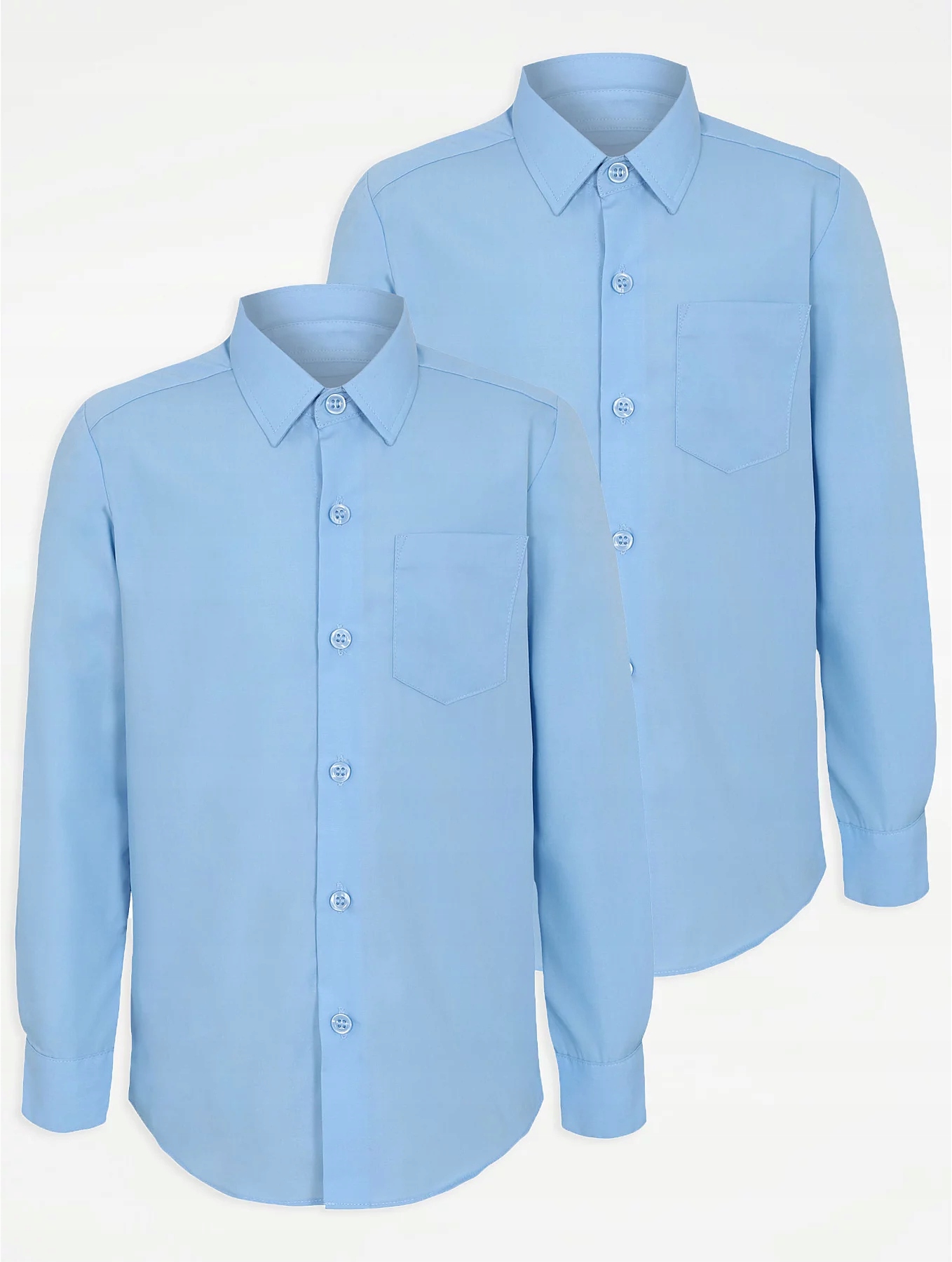 

George niebieska Koszula wizytowa Slim Fit 170-176