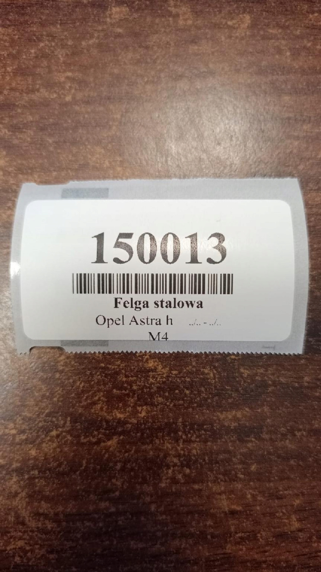 disk stalowa Opel OE 6.5" x 16" 5x110