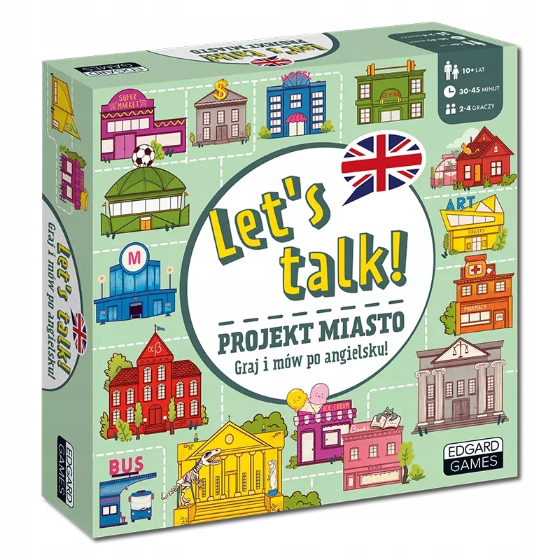 Lets Talk Projekt Miasto Gra Do Nauki Języka Angielskiego Edukacyjna Mowa