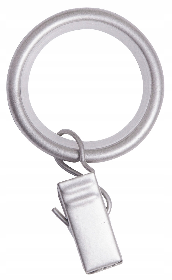 

Ciche Kółka Do Karnisza Z Żabkami 19MM/16MM Satyna