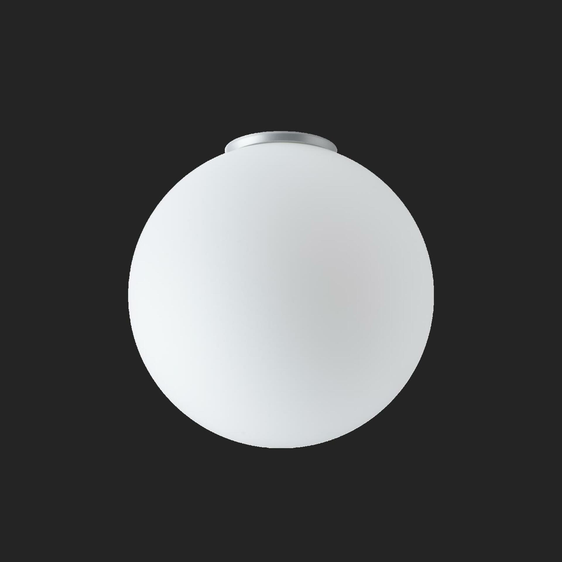 Osmont 61245 Styx 4 stropné sklenené svietidlo strieborná biela IP65 3000 K 2