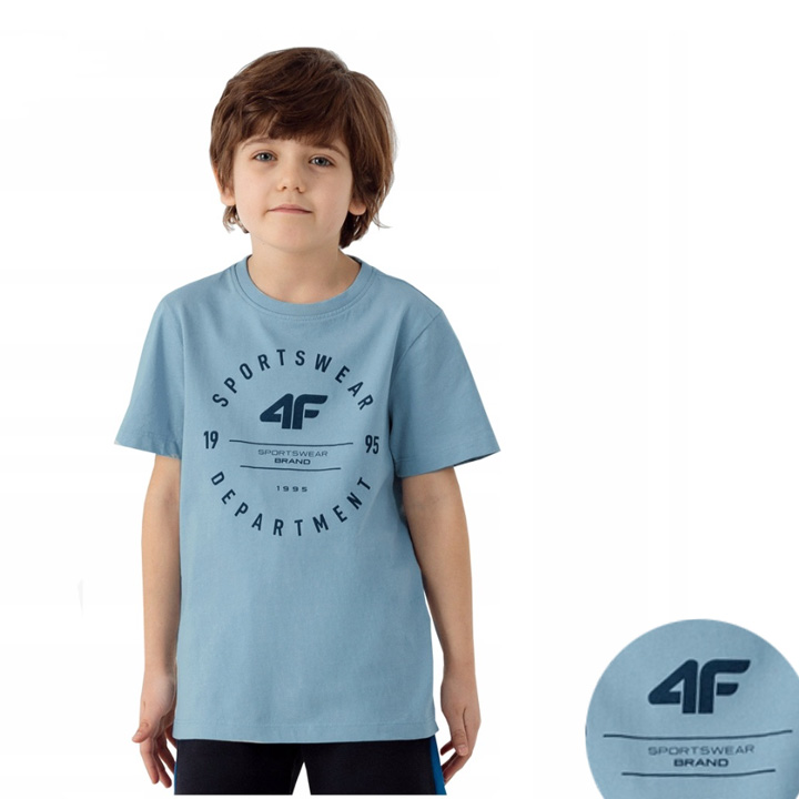 

Koszulka Chłopięca 4F T-shirt Bawełna 122