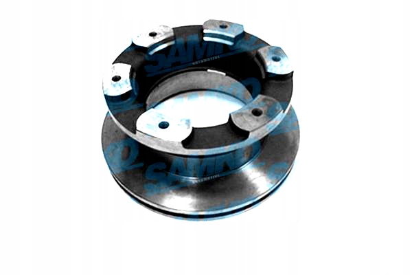 Samotné Brzdové Kotúče 2KS Daily IV Vetrané Chrbát