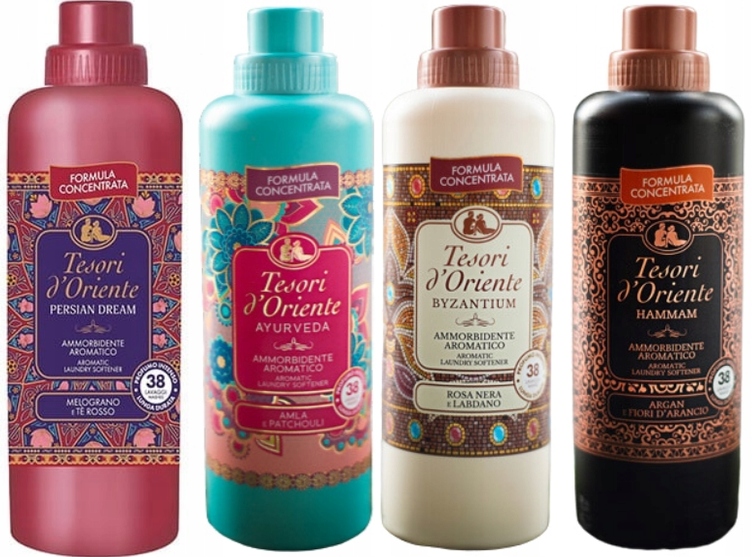 Levně Tesori d'Oriente Sada 4 krásných aviváží 760 ml Pabh