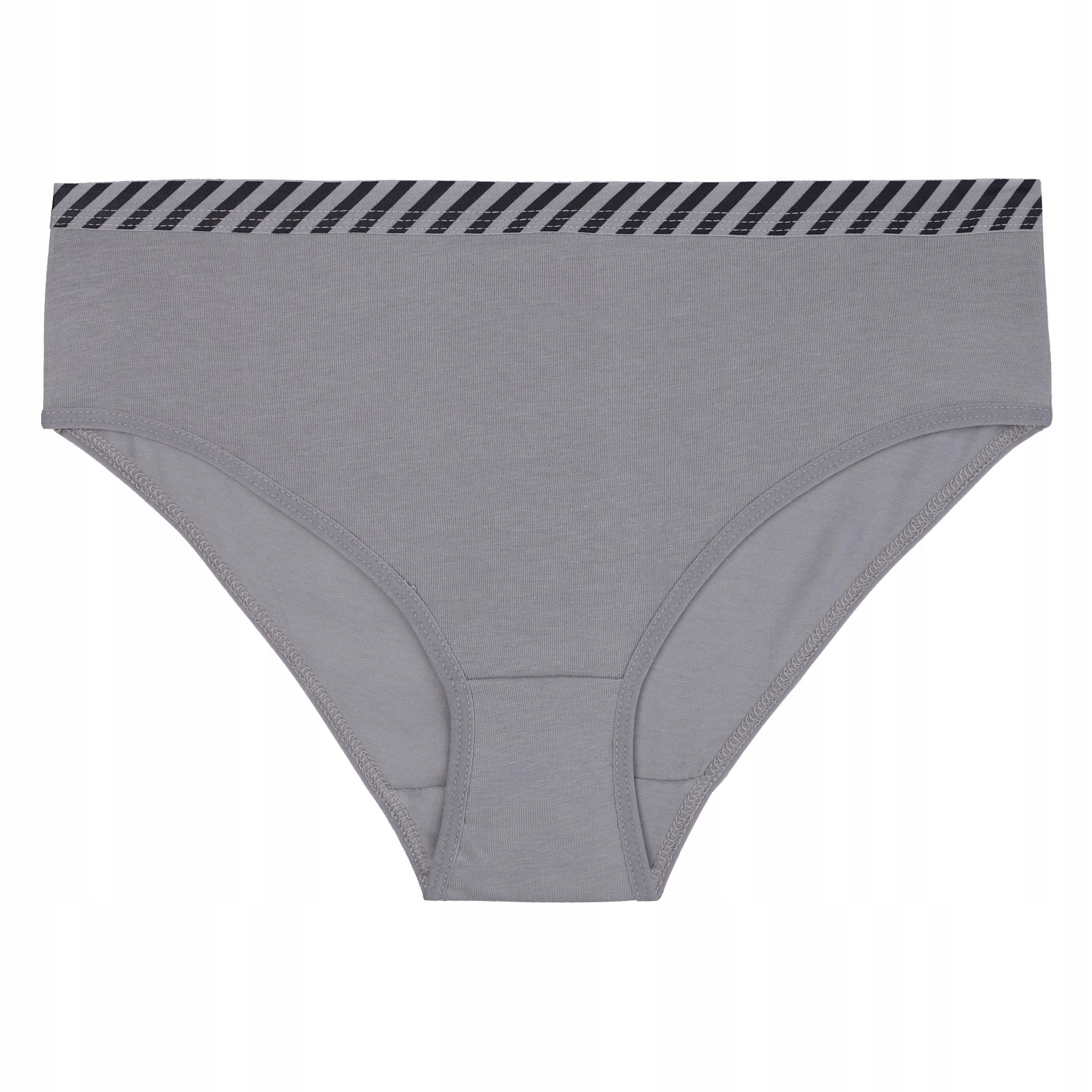 FIGI MAJTKI DAMSKIE BAWEŁNA GUMKA W PASIE W PASKI KOLOROWE MORAJ 6-PAK S Płeć kobieta