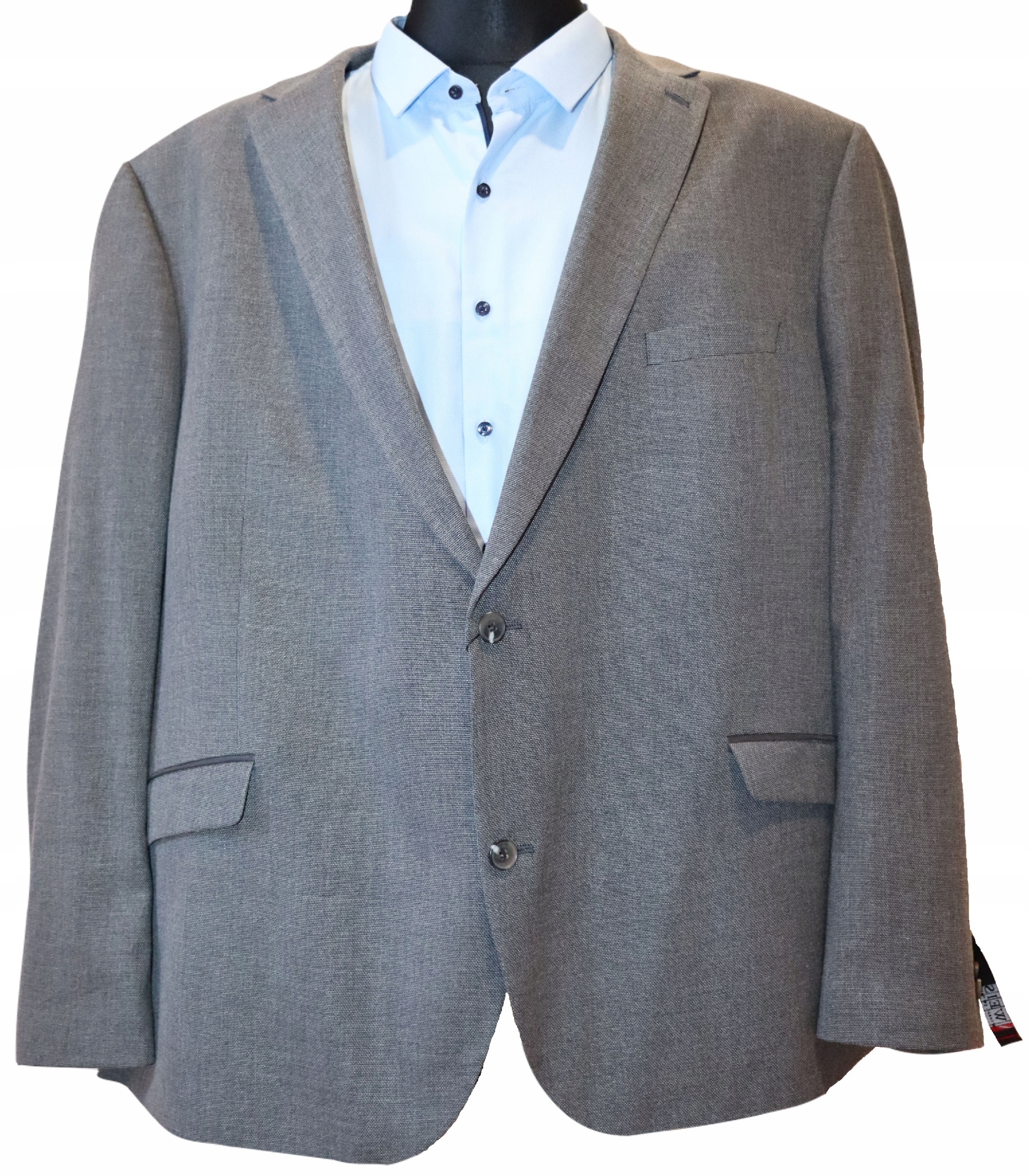 Weis Velká Ležérní Sportovní Sako Šedá Viskóza 7XL vel. 37 170 cm