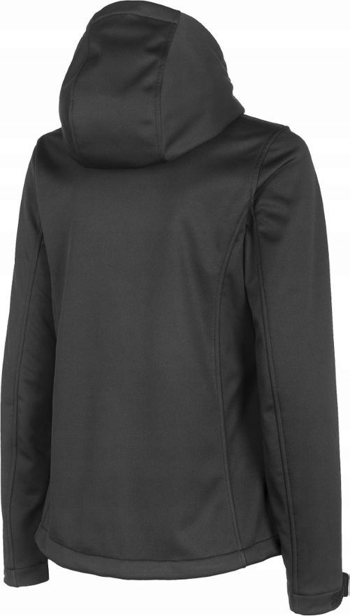 4F KURTKA SOFTSHELL DAMSKA CZARNA SFD001 r. S Kaptur z kapturem