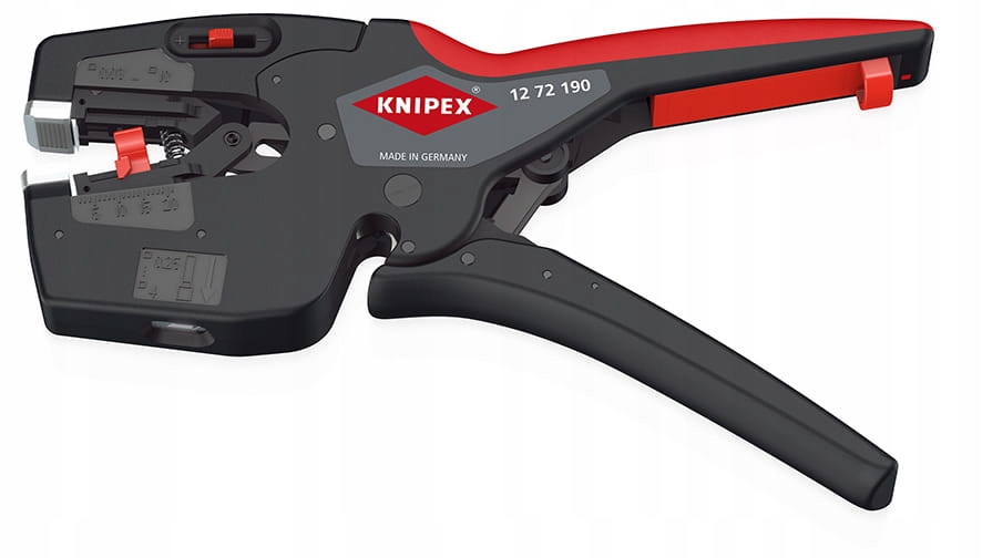 Szczypce wielofunkcyjne 3 w 1 dla elektryków Knipex NexStrip 12 72 190