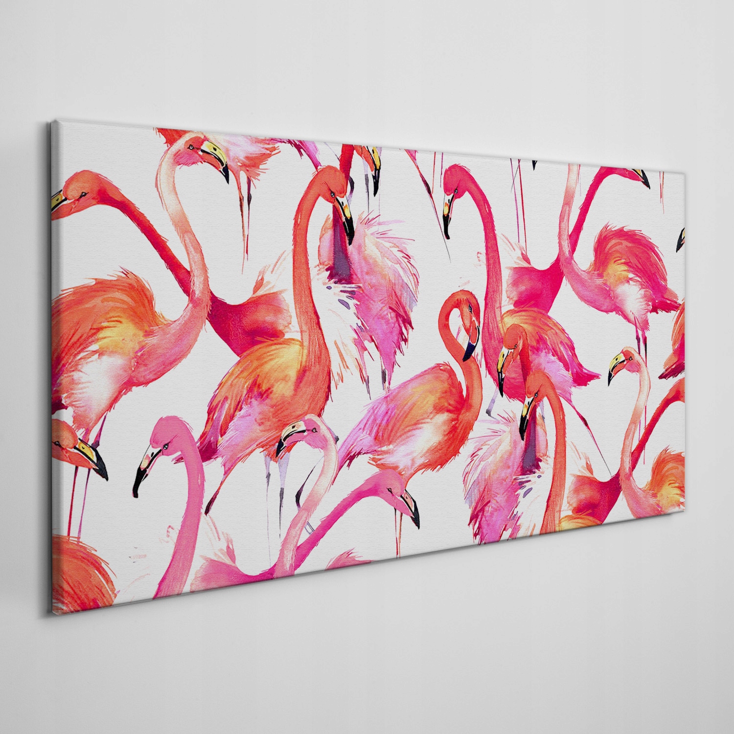 

Obraz ścienny na ramie płótnoFlamingi 100x50 cm