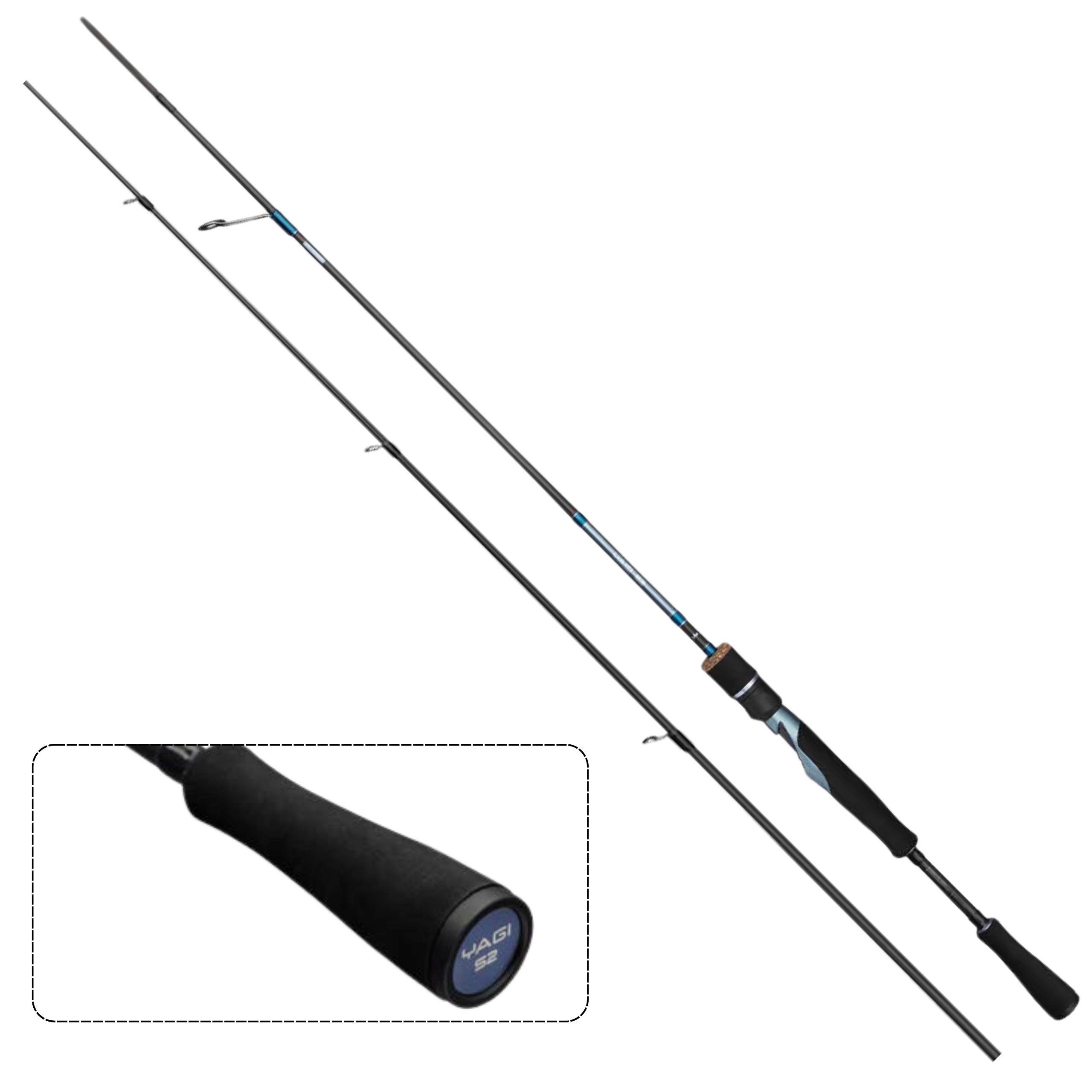 Wędka Spinningowa Yagi V2 12-42 g 2.13 m Dam