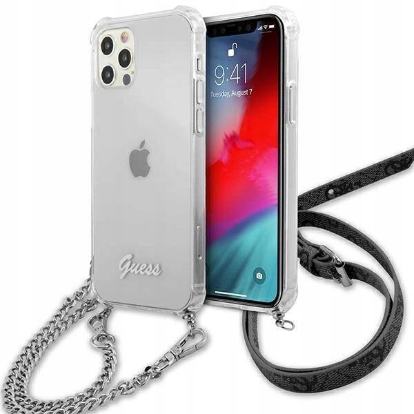 Pouzdro Guess GUHCP12MKC4GSSI pro iPhone 12/12 Pro 6,1"
