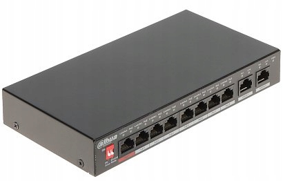 

Switch PoE Dahua PFS3010-8ET-96-V2 8xPoE 2xUpLink