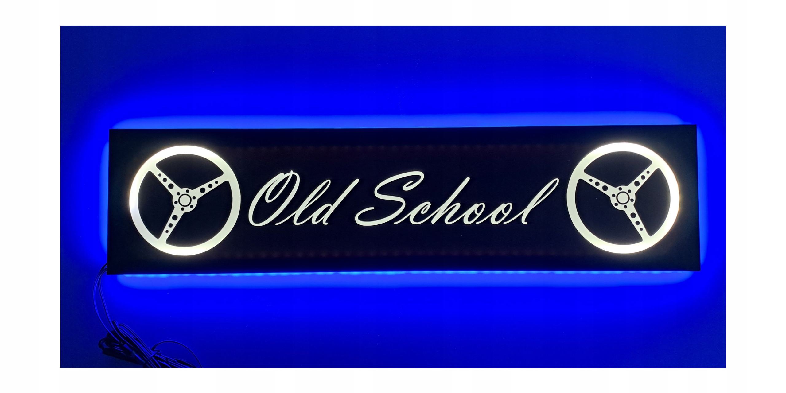 Led tabuľa Old School nad posteľ s podsvietením kabíny Tir Lkw