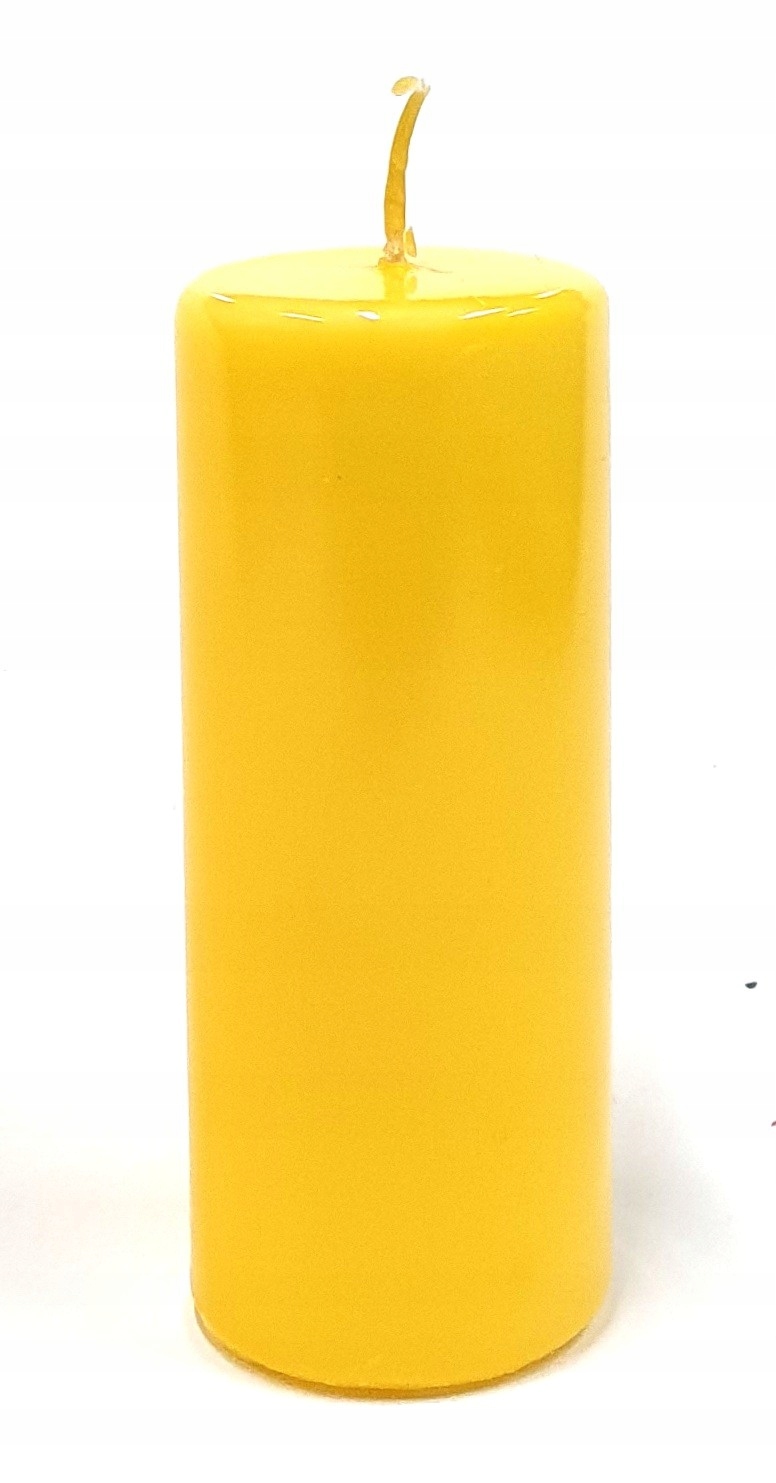 

Świeca Walec 60x150 mm Żółty Lakier