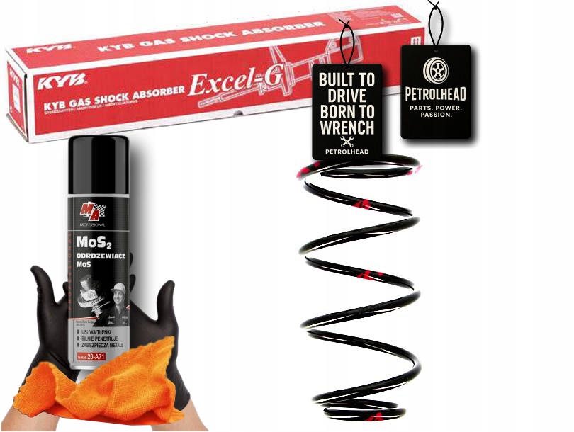 Pružina Zavěšení Přední L/p Volvo V40 1.5-2.0D 03. #Petrolhead Pro+ Kit1