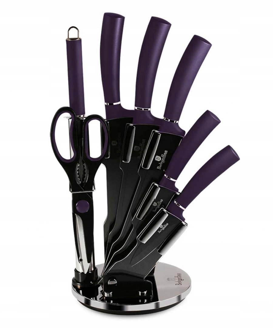 Sada Nožů Berlinger Haus BH-2560 Purple Ve Stojanu