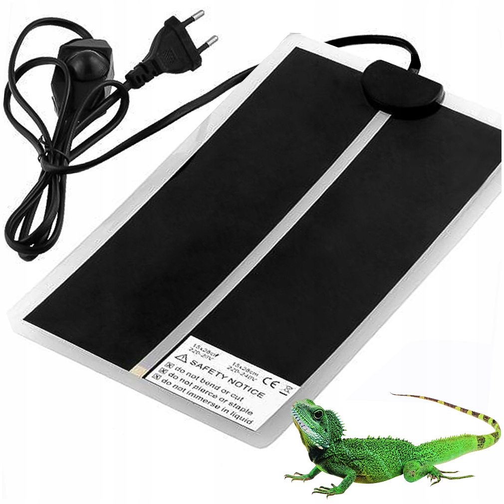 

Mata Grzewcza Do Terrarium , Roślin 20x30cm 10W