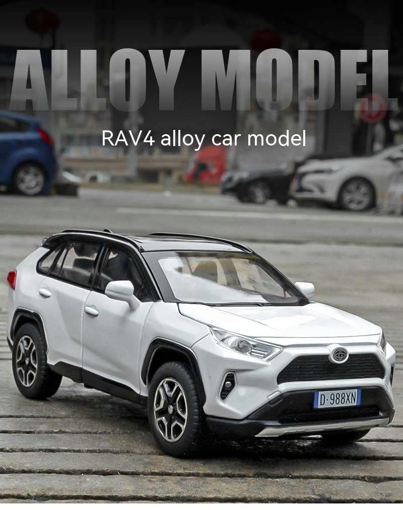 Toyota RAV4 1:32 otevírací dveře Led zvuk