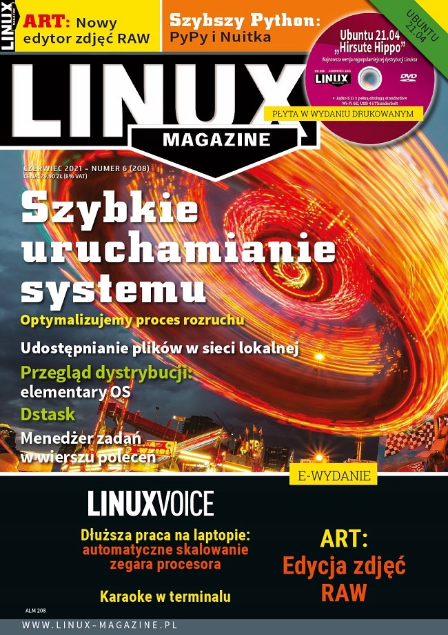 e-wydanie LinuxMagazine 6(208)2021 Start systemu