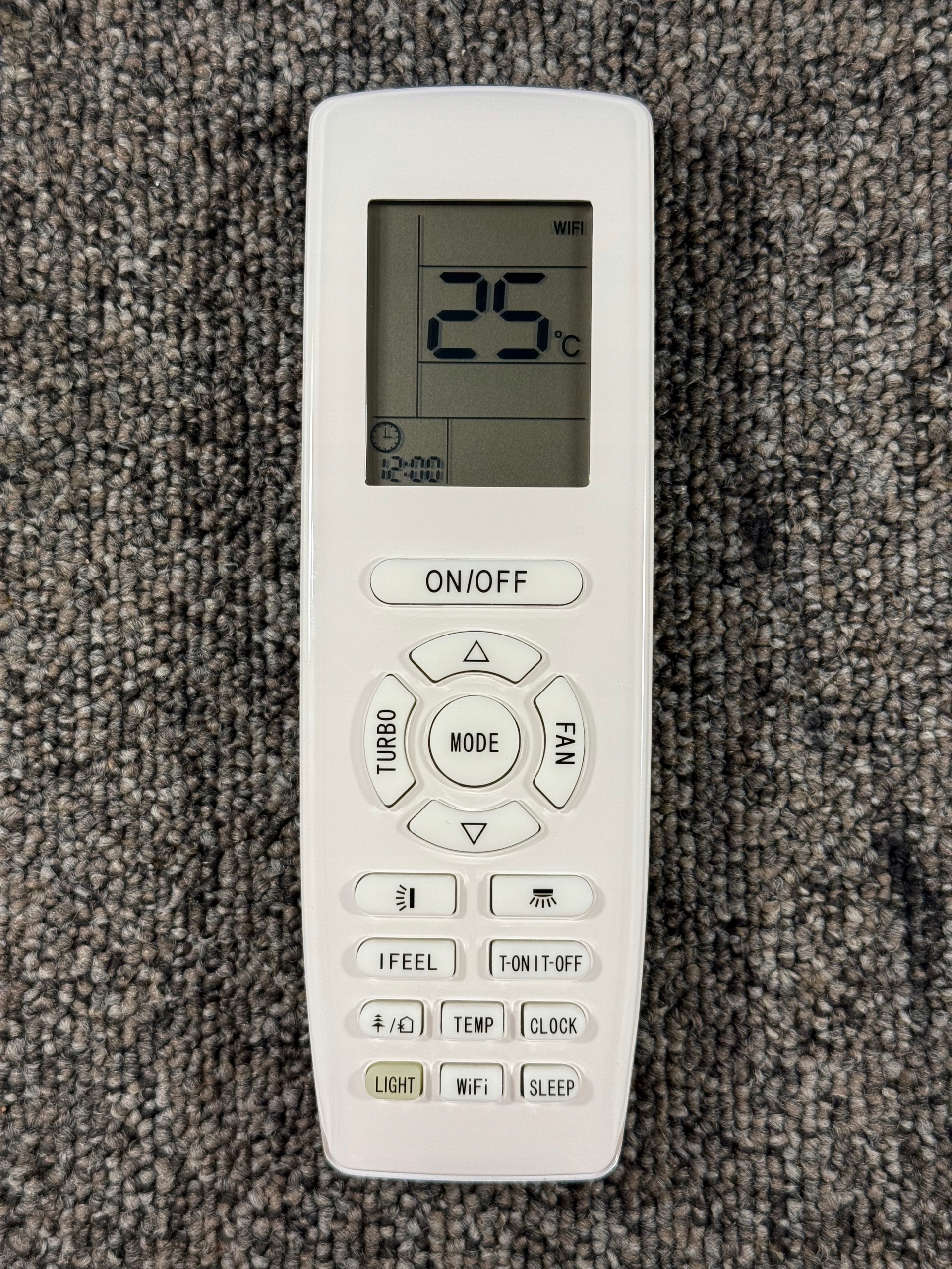 Dálkové ovládání klimatizace Sinclair Wifi